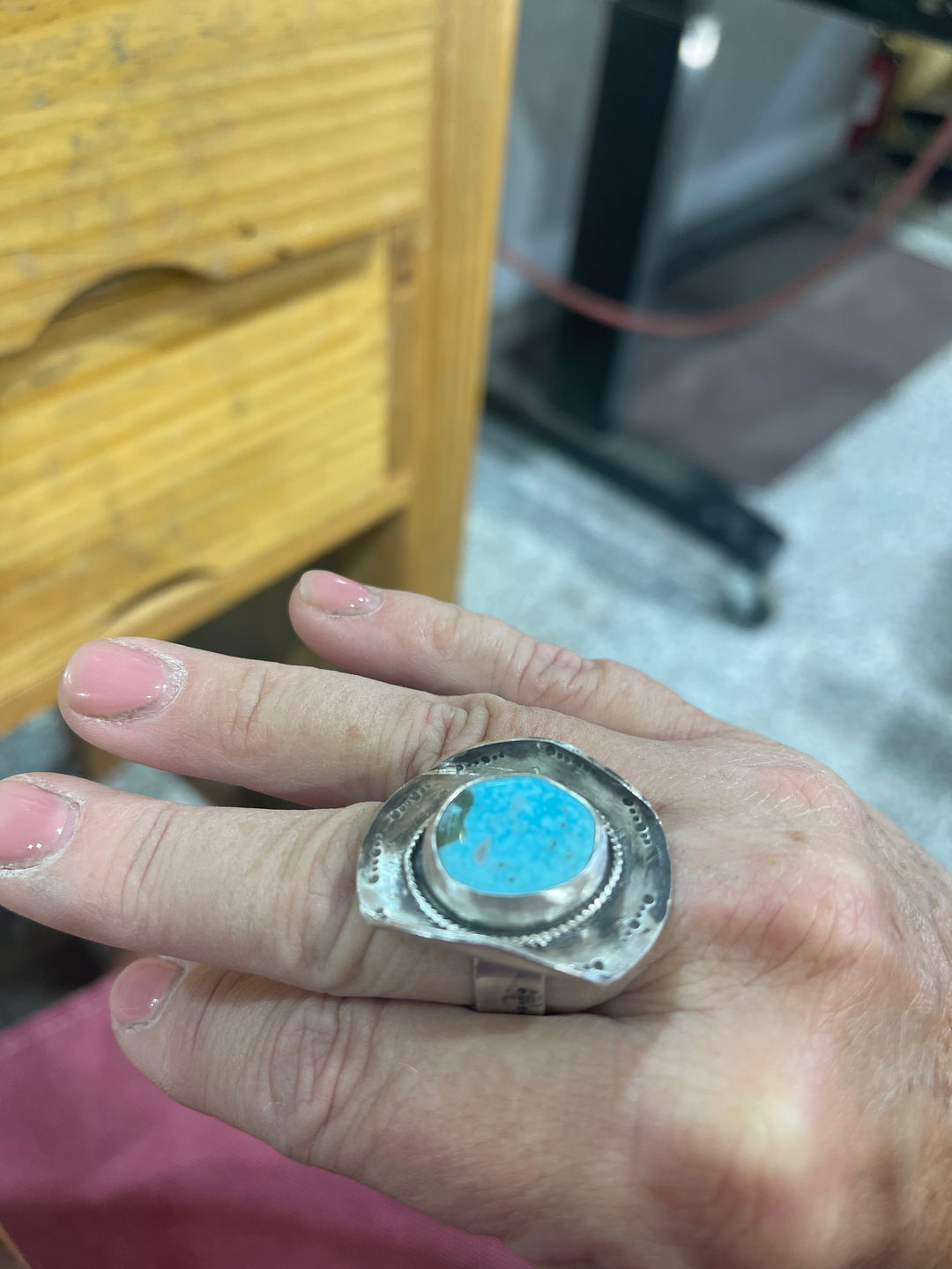 Cowboy Hat Ring Size 9