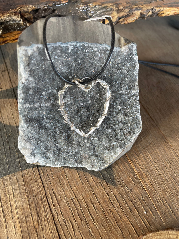 Twisted Heart Pendant