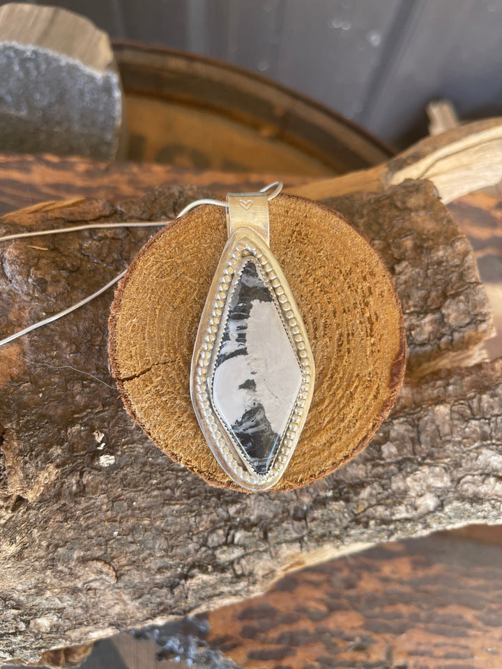 White Buffalo Pendant