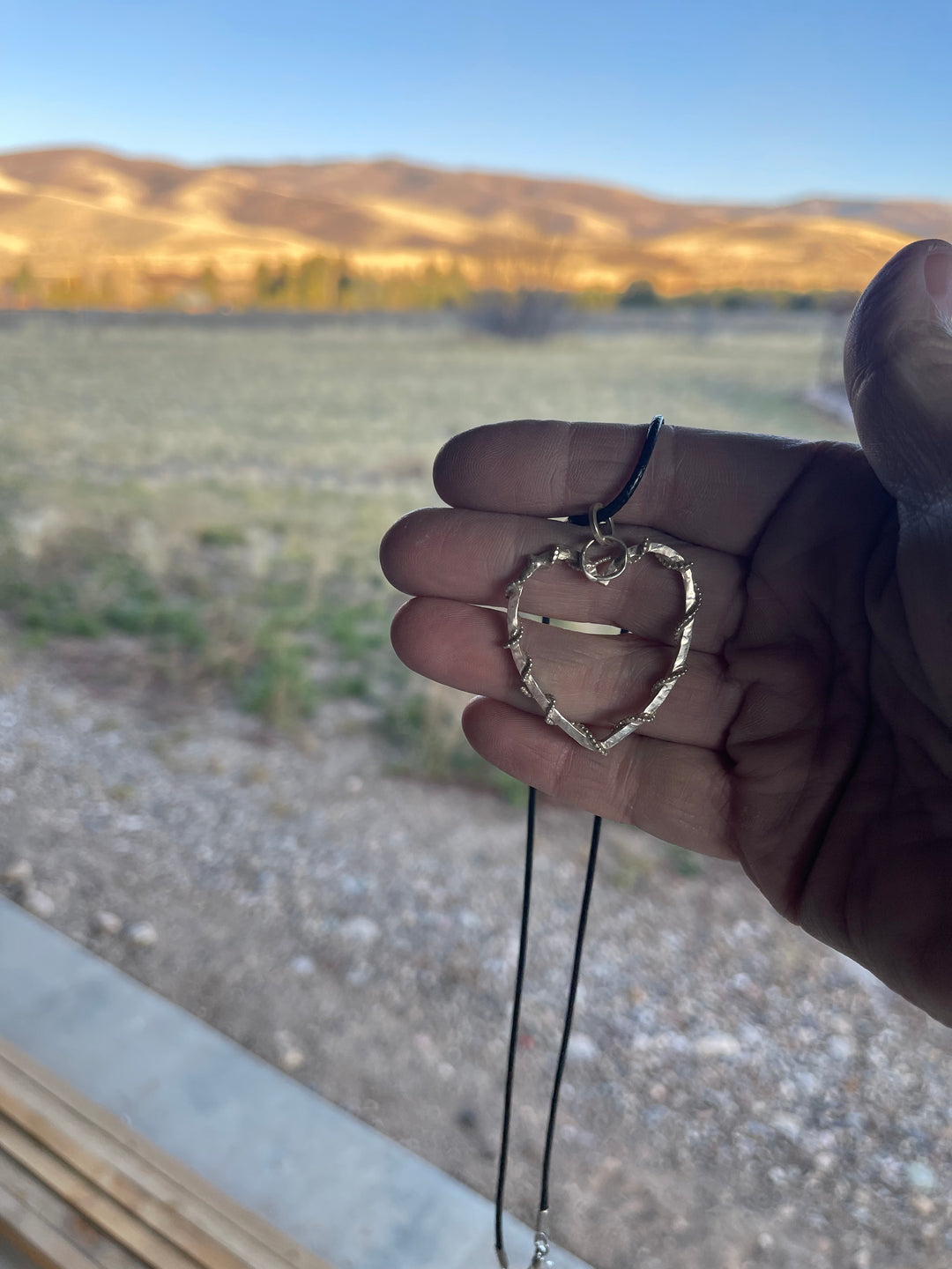 Twisted Heart Pendant