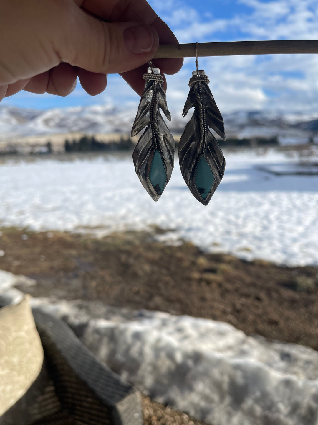 Feather Earrings