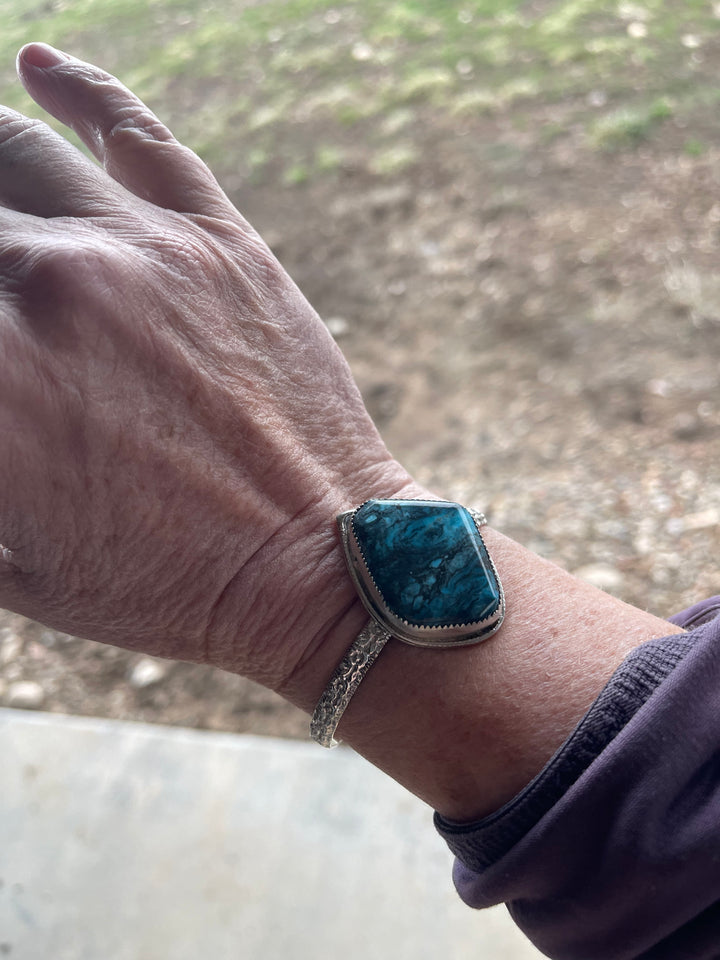 Black and Blue Maze Bracelet