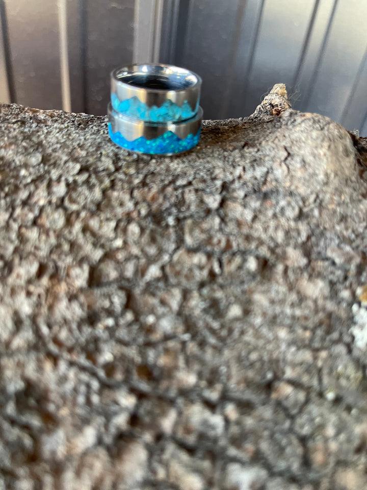 Mountain Rings- MADE TO ORDER PLEASE STATE YOUR SIZE