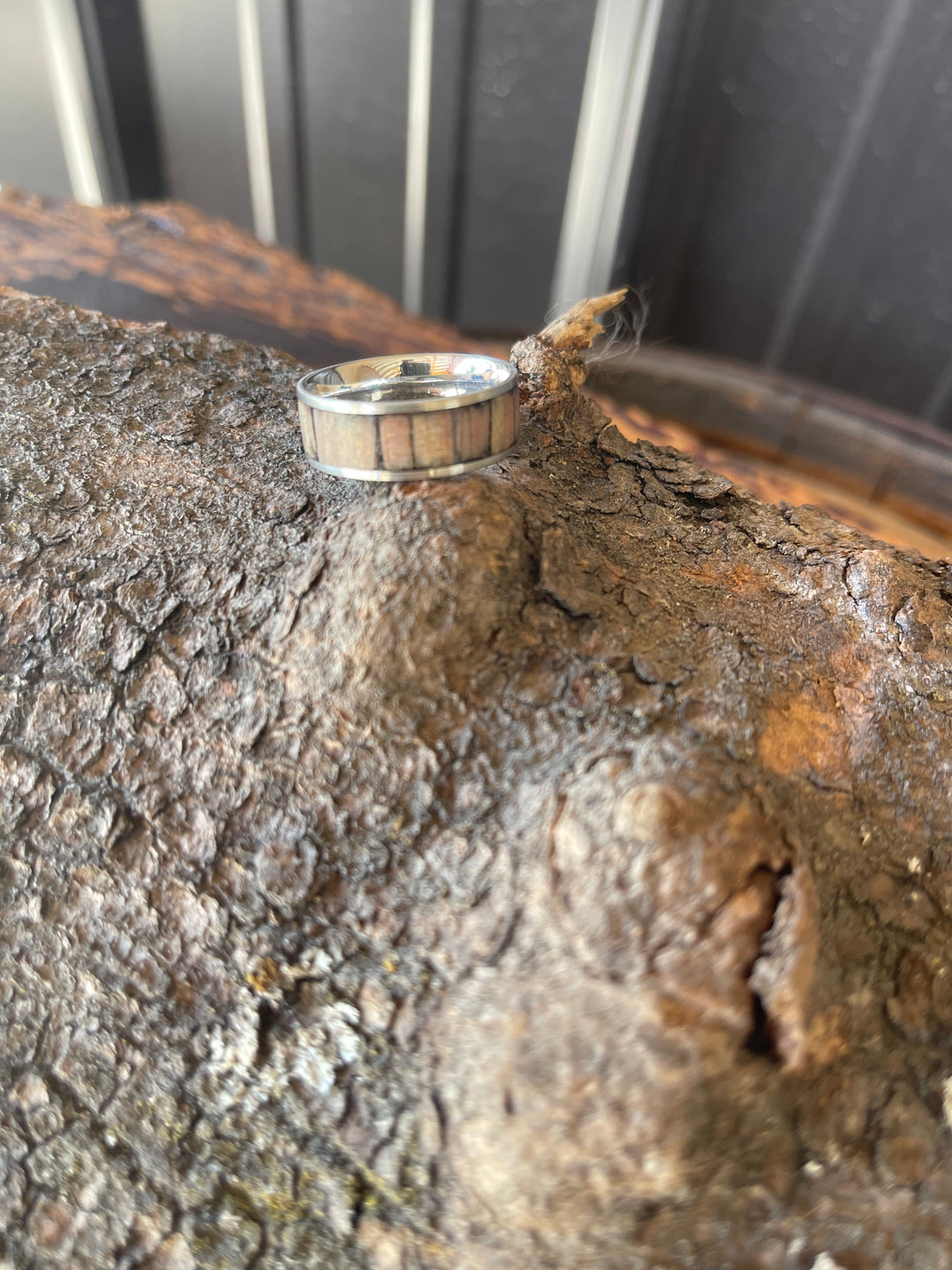 Barrel Ring- MADE TO ORDER PLEASE STATE YOUR SIZE